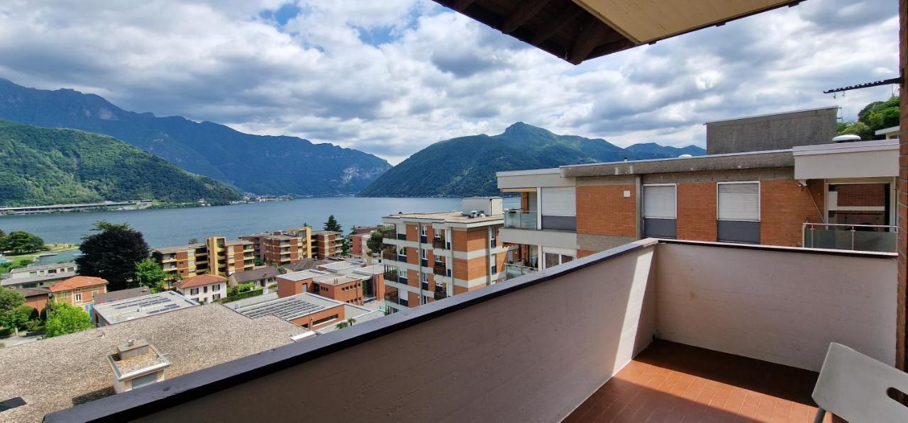 Melide Apartments Lake Lugano Close To Swissminiatur Exterior foto