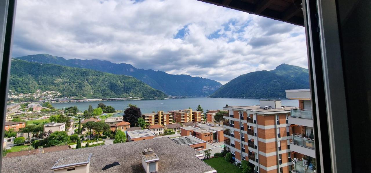 Melide Apartments Lake Lugano Close To Swissminiatur Exterior foto